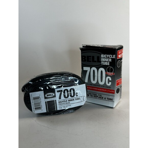 BELL 700c x 35-43mm PRESTA VALVE BICYCLE INNER TUBE - ROAD/HYBRID BIKE - Picture 1 of 4